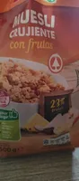 Muesli crujentes con frutas