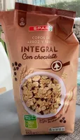 Copos de arroz y teigo integral con chocolate