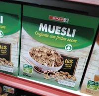 Muesli con frutos secos