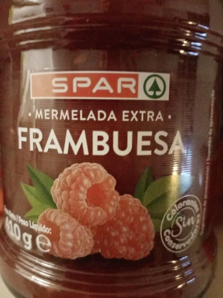 Mermelada extra frambuesas