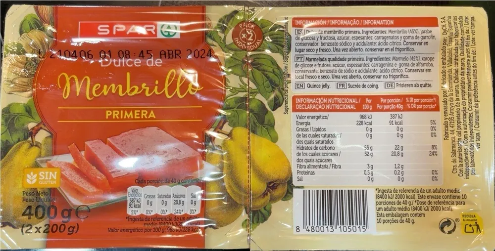 Dulce de Membrillo