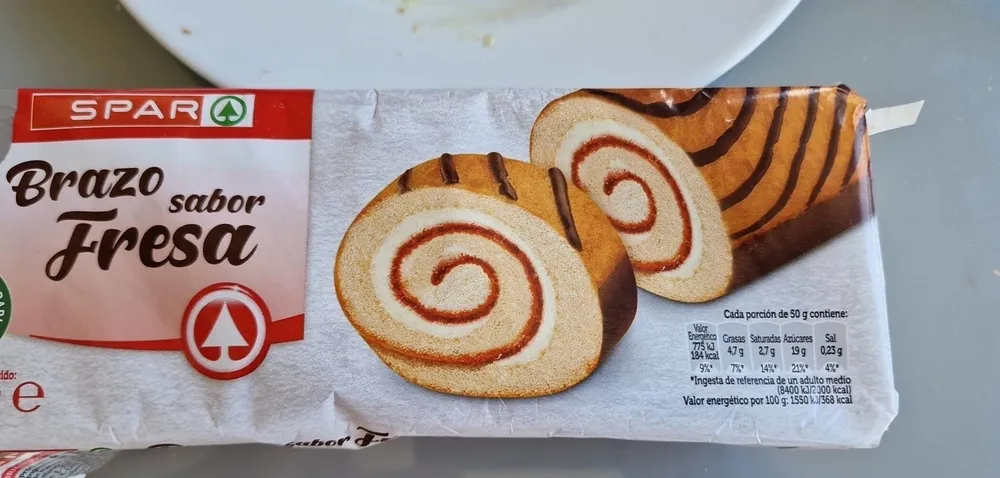 Brazo sabor fresa
