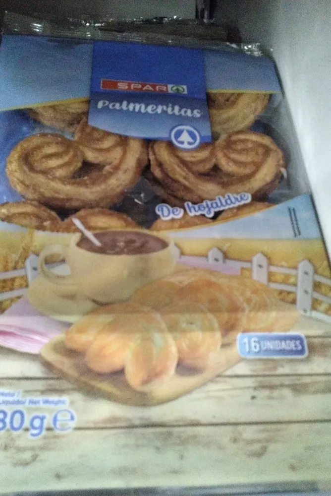 Palmeritas Hojaldre