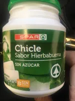 Chicle sabor hierbabuena