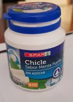 Chicles sabor menta fuerte sin azúcar