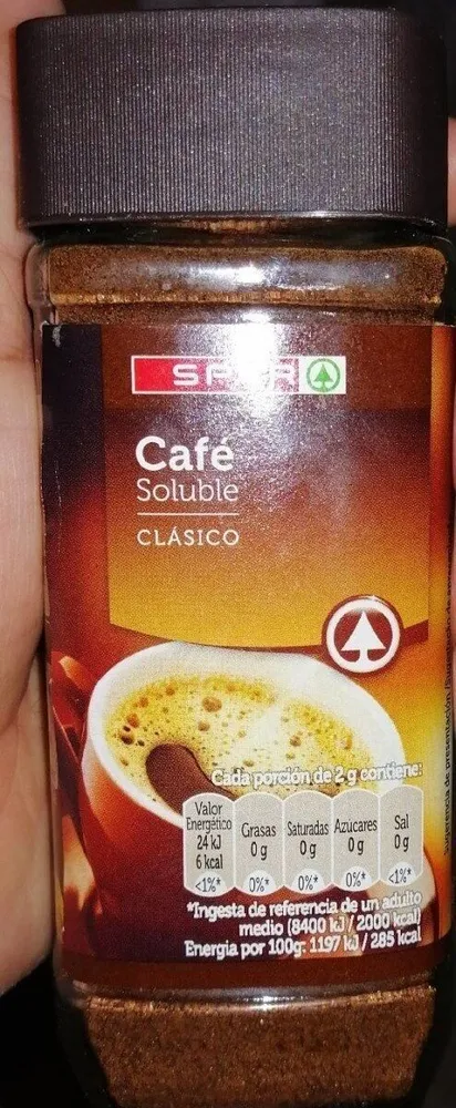 Cafe Spar Soluvel Natural