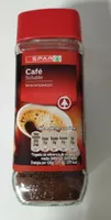 Café soluble descafeinado