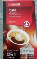 Café soluble descafeinado