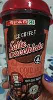 Ice coffee latte macchiato