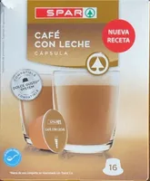 Café con leche cápsula