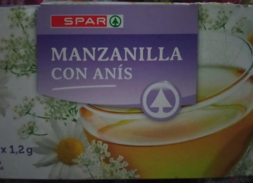 Manzanilla con anís