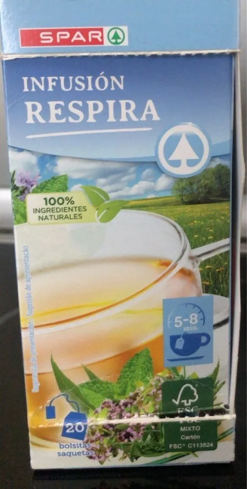 Infusión respira