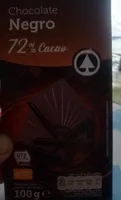 Chocolate negro 72% cacao