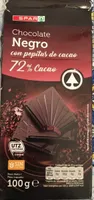 Chocsparnegroextfino72%cacau125grcx10