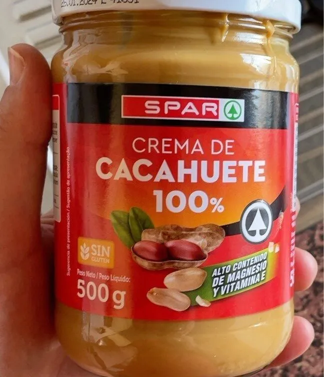 Crema de cacahuete 100%