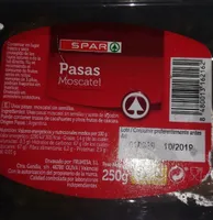 Pasas moscatel