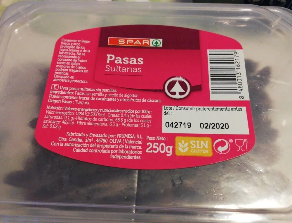 Pasas Sultanas