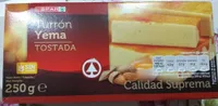 Turrón de yema tostada