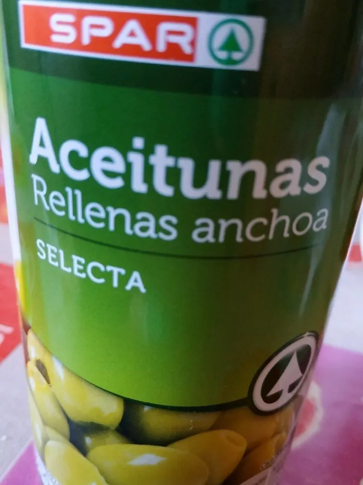 Aceitunas rellenas de anchoa