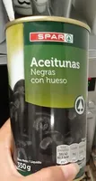 Aceitunas Negras con hueso
