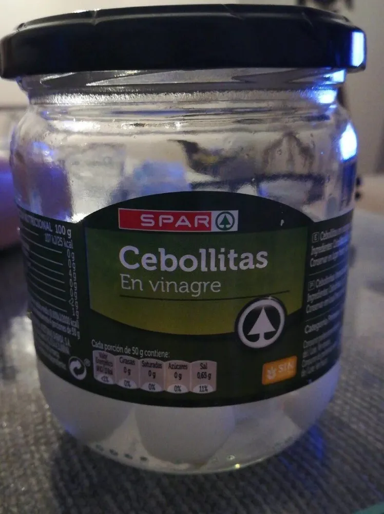 Cebollitas en vinagre