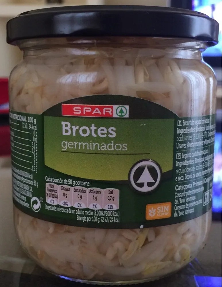 Brotes germinados