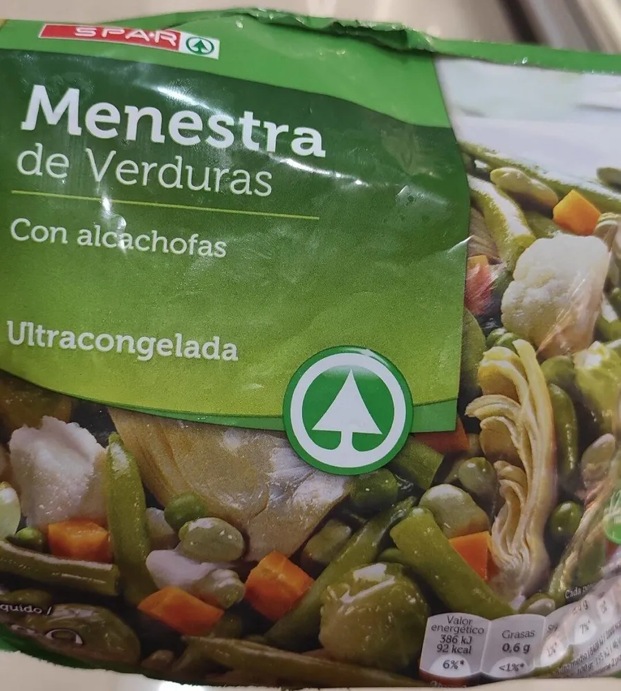 Menestra de Verduras con alcachofas