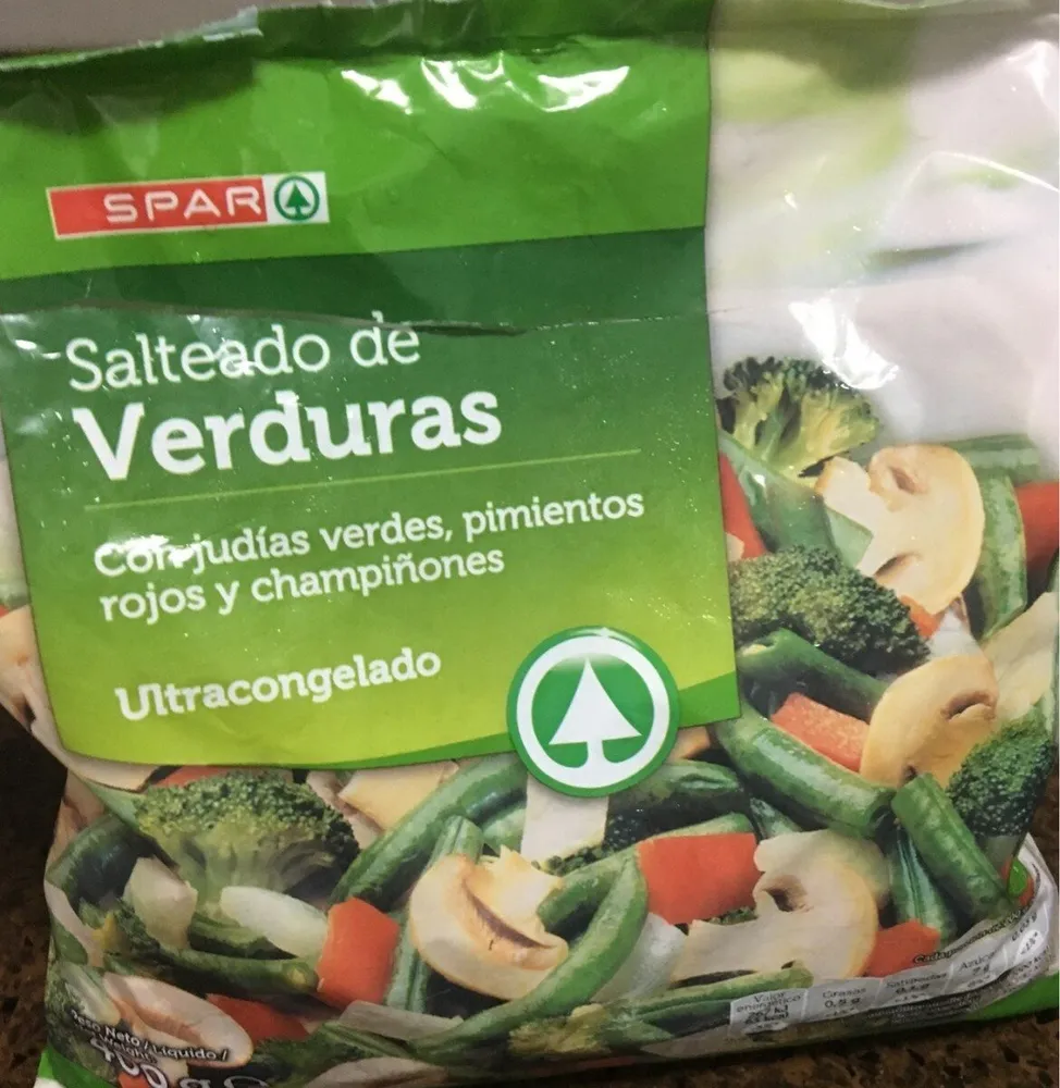 Salteado de verduras