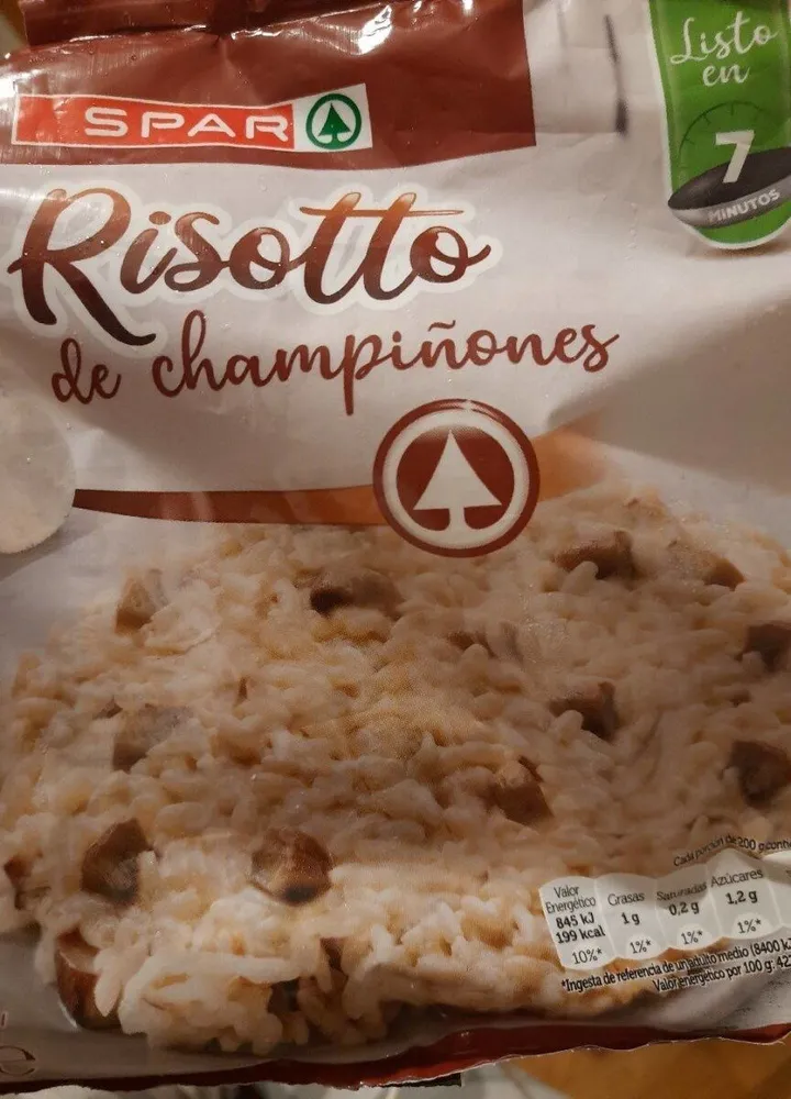 risotto de champiñones