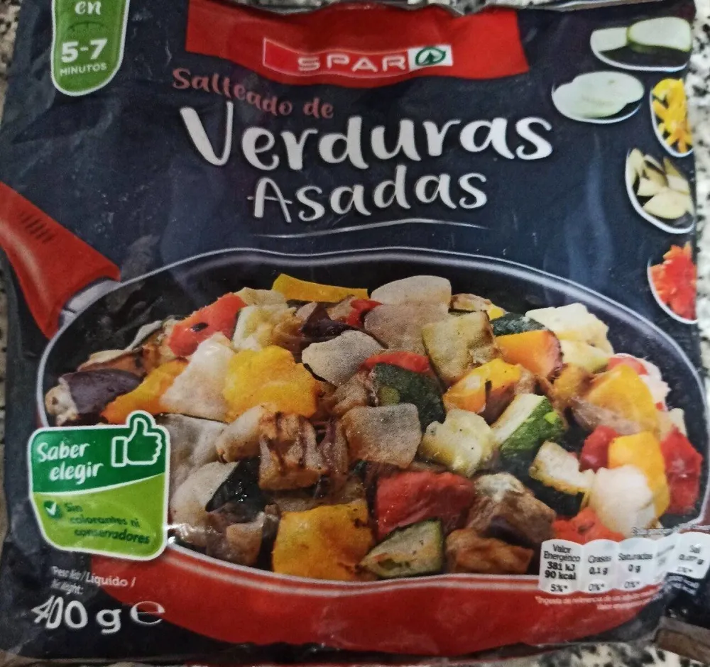 Verduras asadas