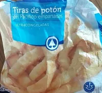 Tiras del potón del pacifico empanadas