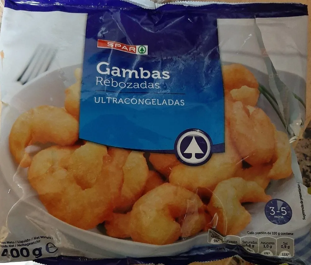 Gambas rebozadas