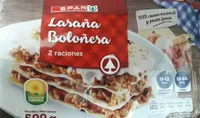 Lasaña boloñesa