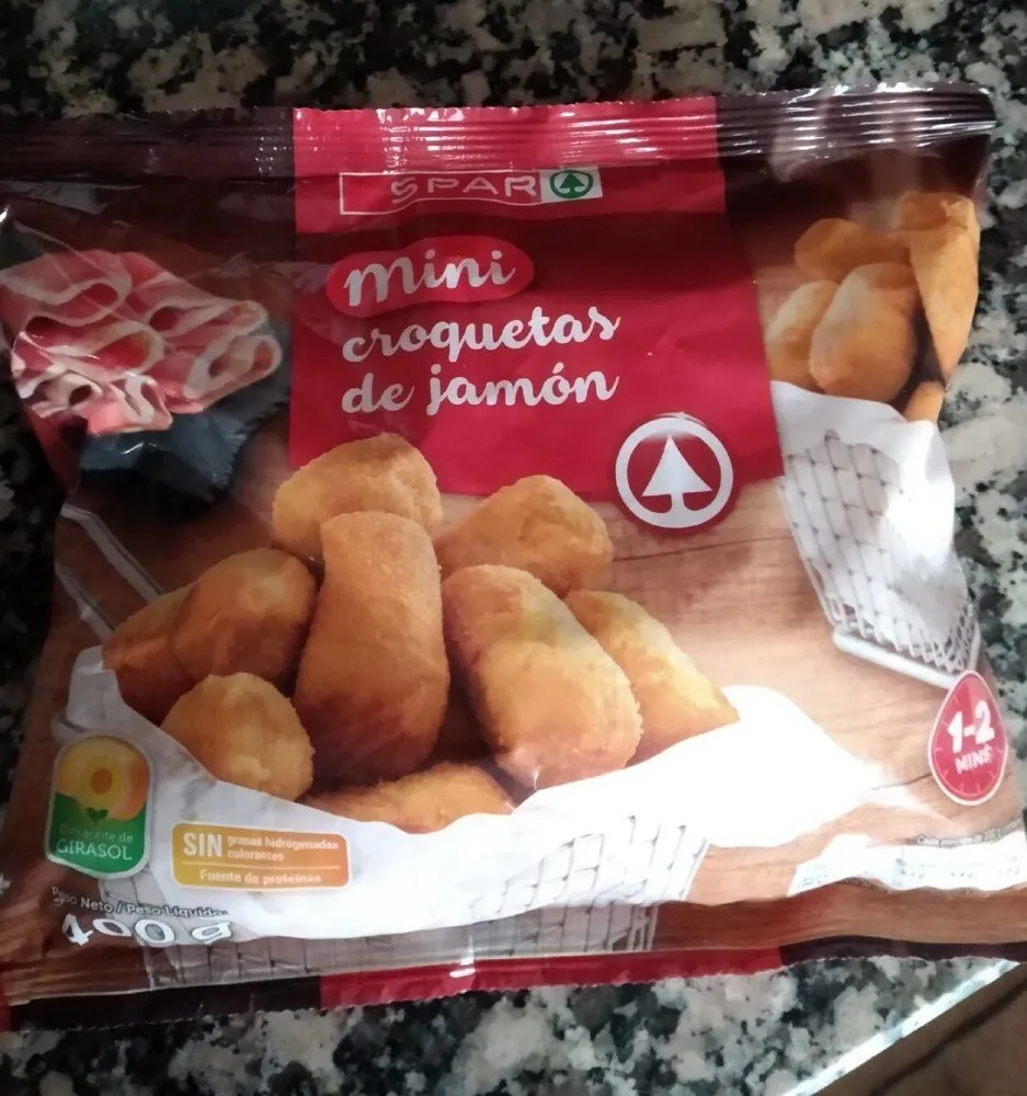 Mini croquetas de jamón