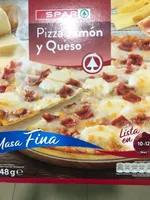 Pizza jamon y queso