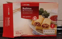 Rollitos de primavera con verduras y carne