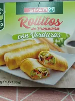 Rollitos de primavera con verduras