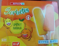 Sorbete de limón y naranja