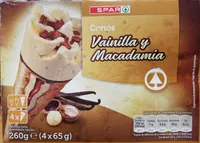 Conos Vainilla y Macadamia