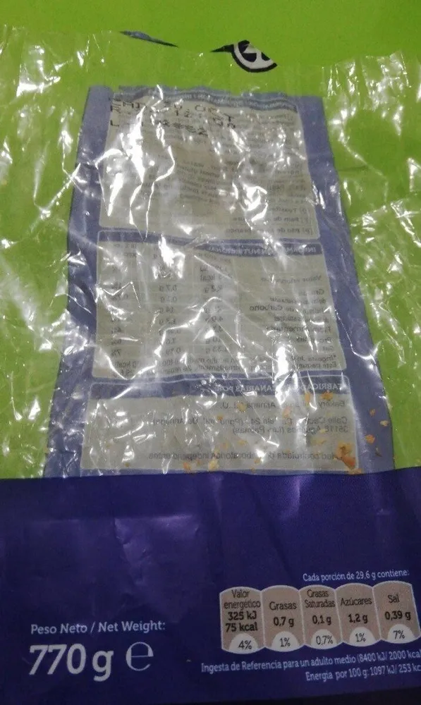 Pan de molde blanco con corteza