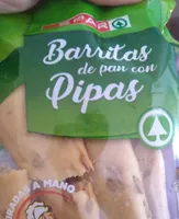 Barritas de pan con pipas