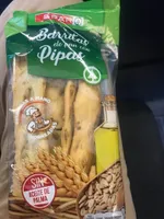 Barritas de pan con pipas