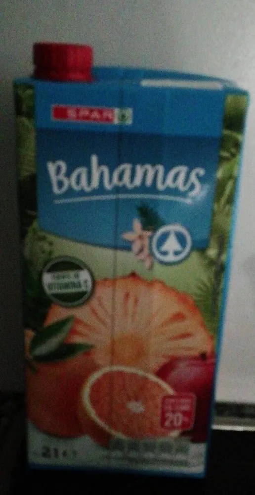 Zumo Bahamas de piña, manzana y naranja