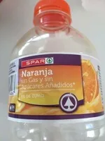Naranja sin gas y sin azucares