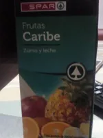 Frutas caribe con leche