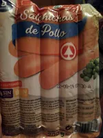 Salchichas de pollo