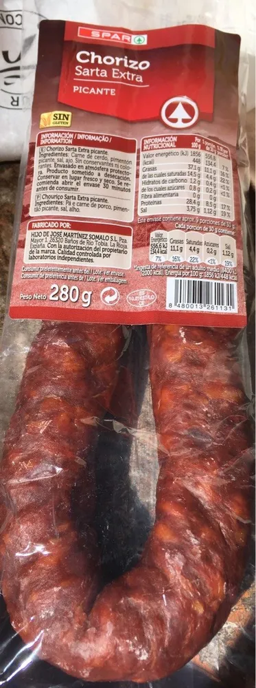 Chouricosparcaseiroextpicante280grcx15