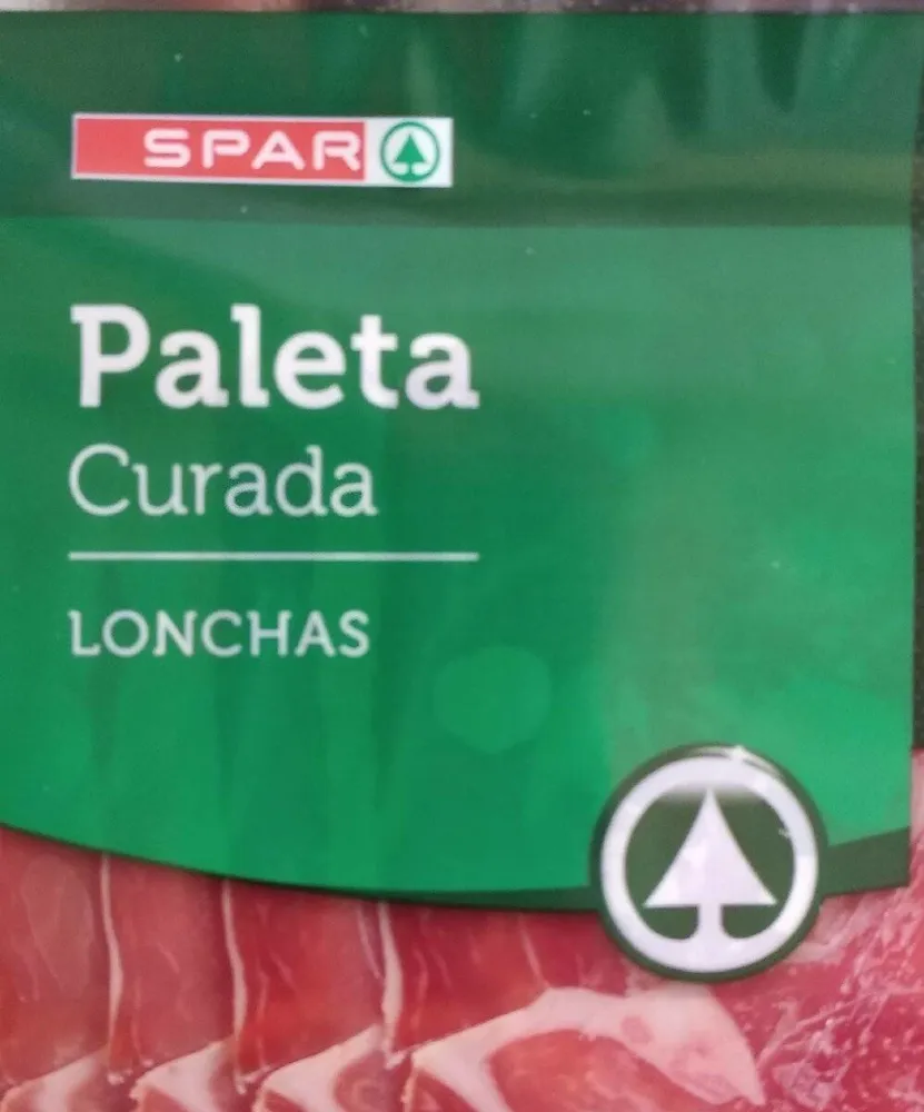 Paleta curada lonchas