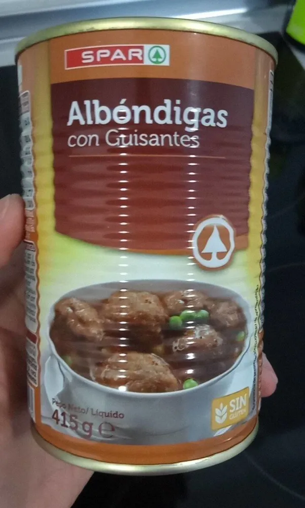 Albóndigas con Guisantes