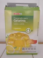 Gelatina sabor limón